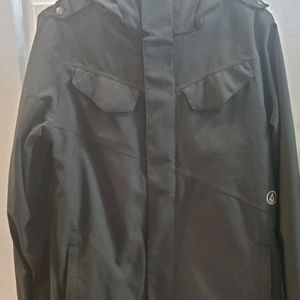 Volcom Black Snowboarding Jacket